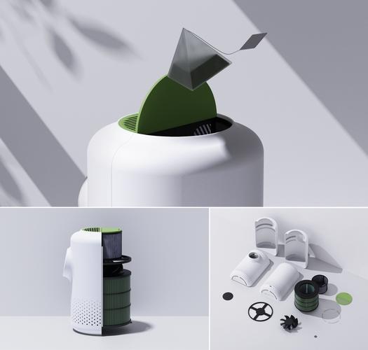 空气净化器,除湿器设计,展示加湿器,茶叶,茶包,产品设计